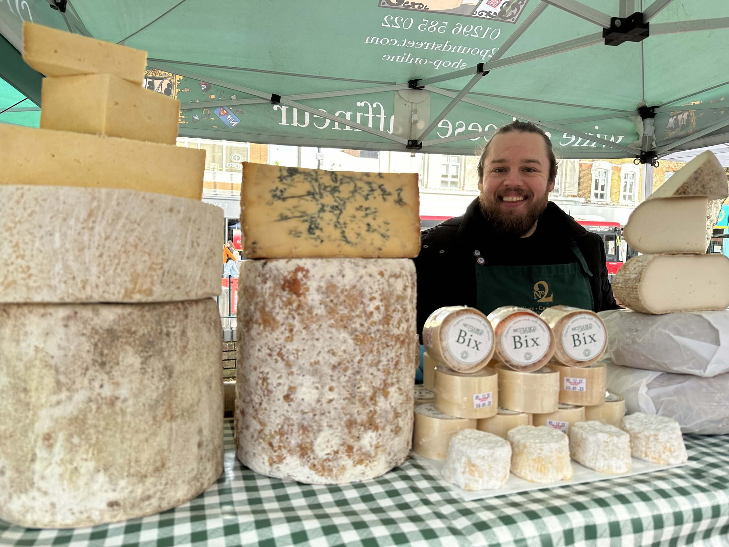 A market dedicated to cheese is coming to London this weekend