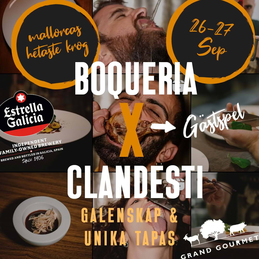 Clandesti Taller Gastronomic gästar Boqueria