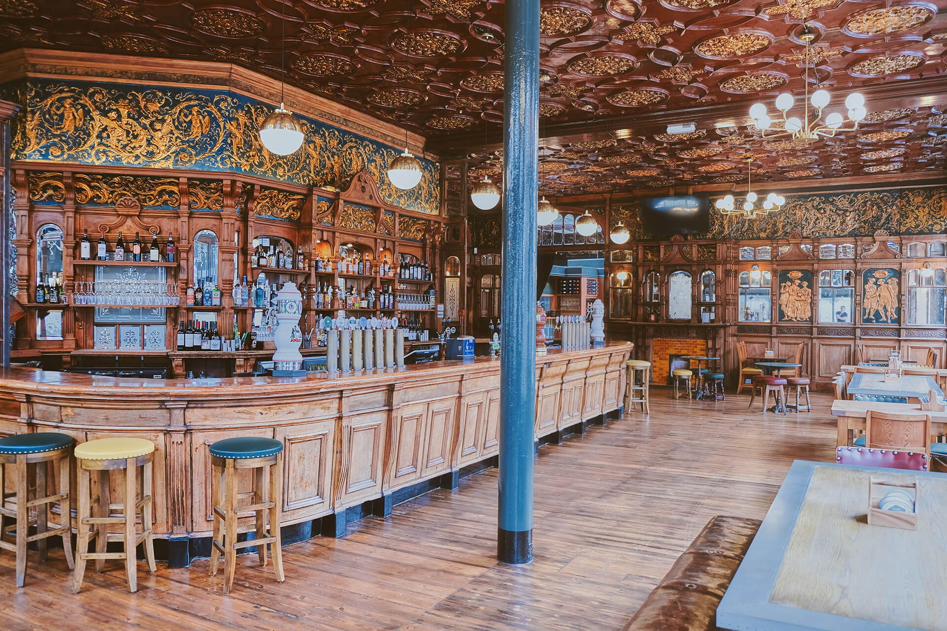 Four of the country's most beautiful pubs are in London