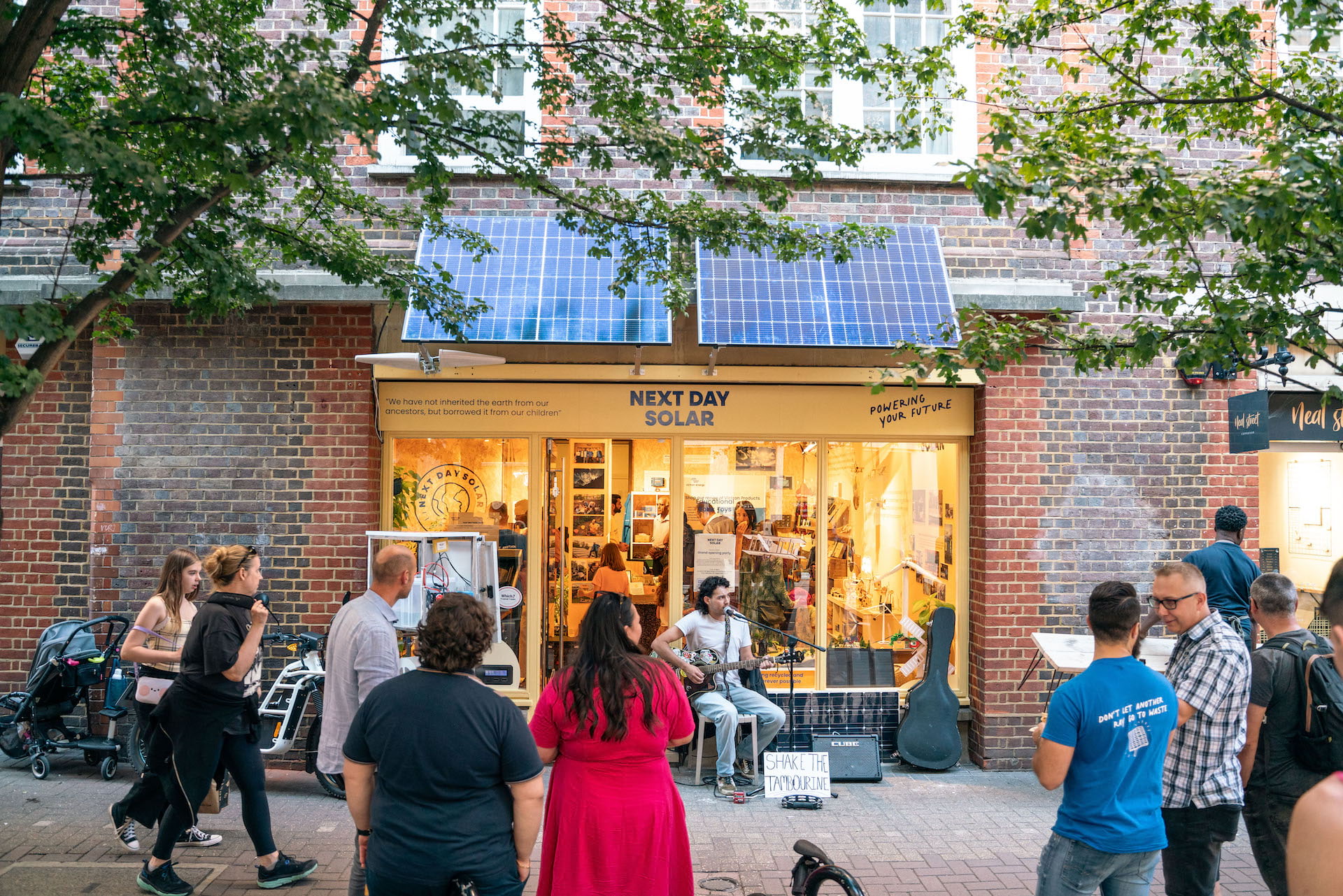 Switch to solar at this pop-up solar-powered shop in Covent Garden