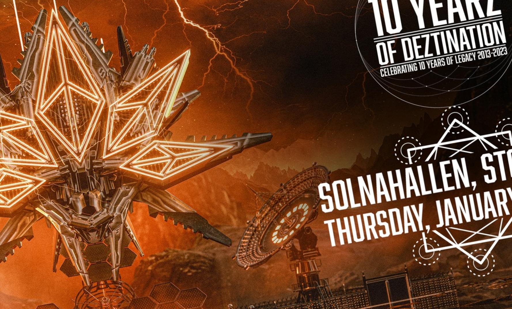 Solnahallen förvandlas till klubbtempel – "a mind-blowing show and spectacular thematic stages"