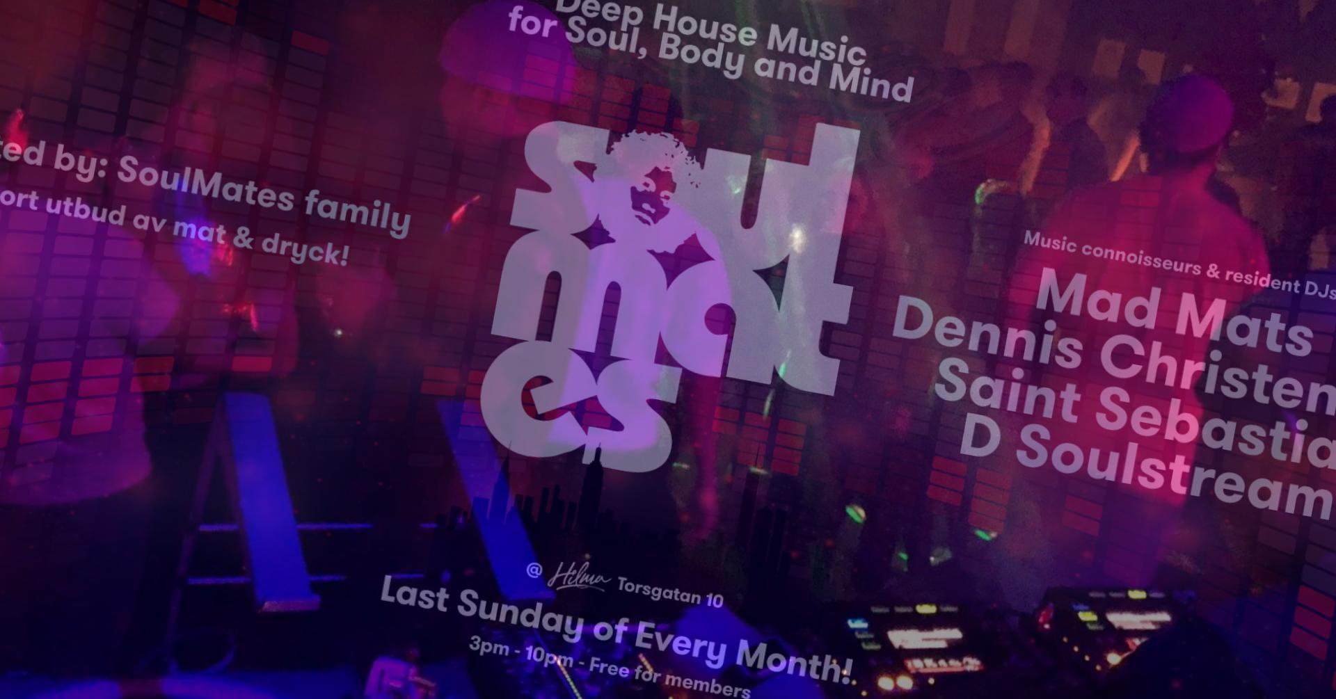 Själfulla houseklubben Soulmates tillbaka – fixar söndagsfest med "andlig känsla"