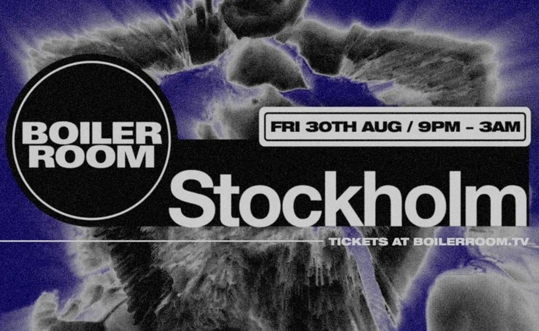 Boiler Room till Stockholm i augusti – "techno & hard dance" på menyn