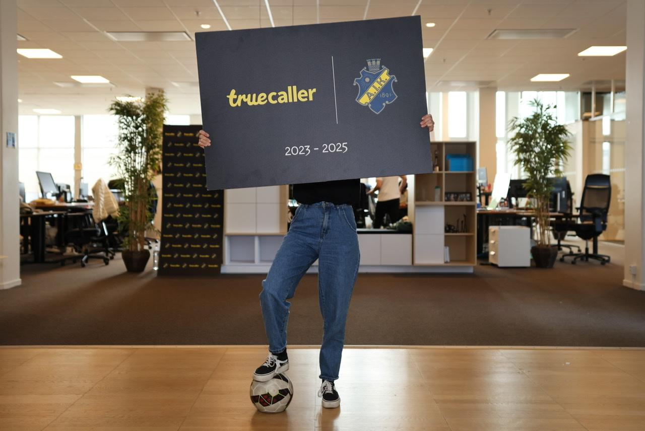 Truecaller blir huvudsponsor till AIK - ÄNTLIGEN kan jobbet börja