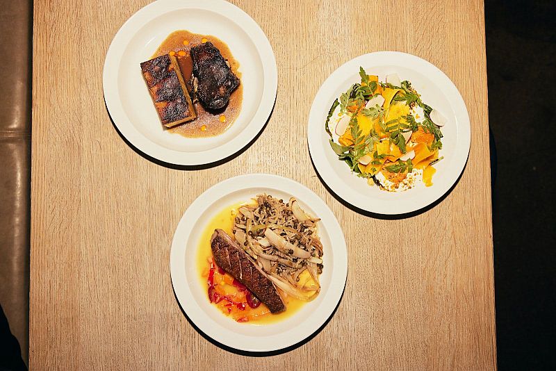 A Bowl & Plates
