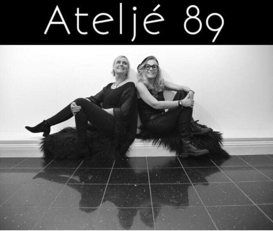 Jenny Schelin och Anne E Svensson  – Photo from Ateljé 89 by Jenny S. (13/01/2019)