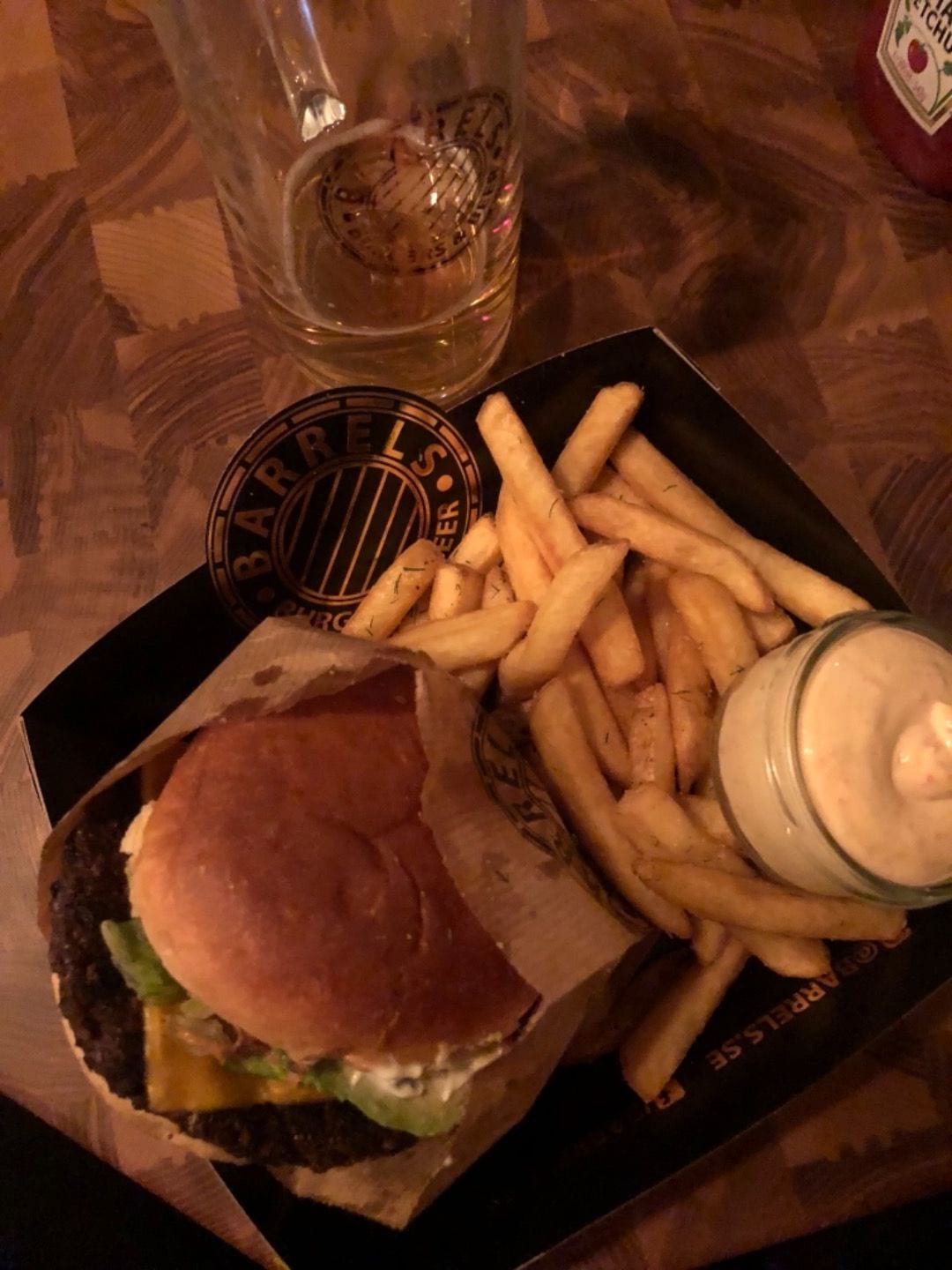 Photo from Barrels Burgers & Beer City by Linn W. (12/10/2018)