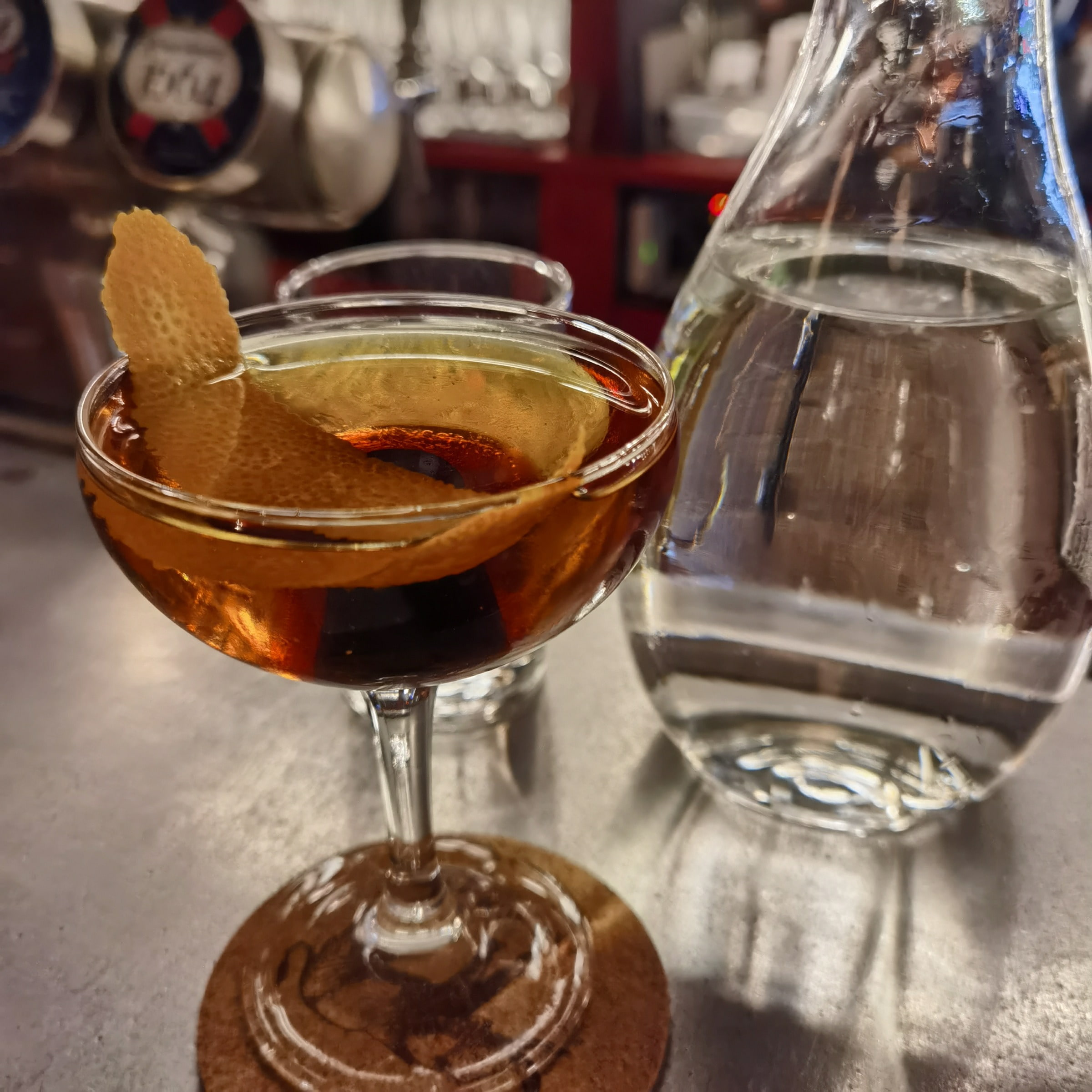 Hommage Sazerac – Photo from Bar Hommage by Cocktailguiden S. (19/02/2023)