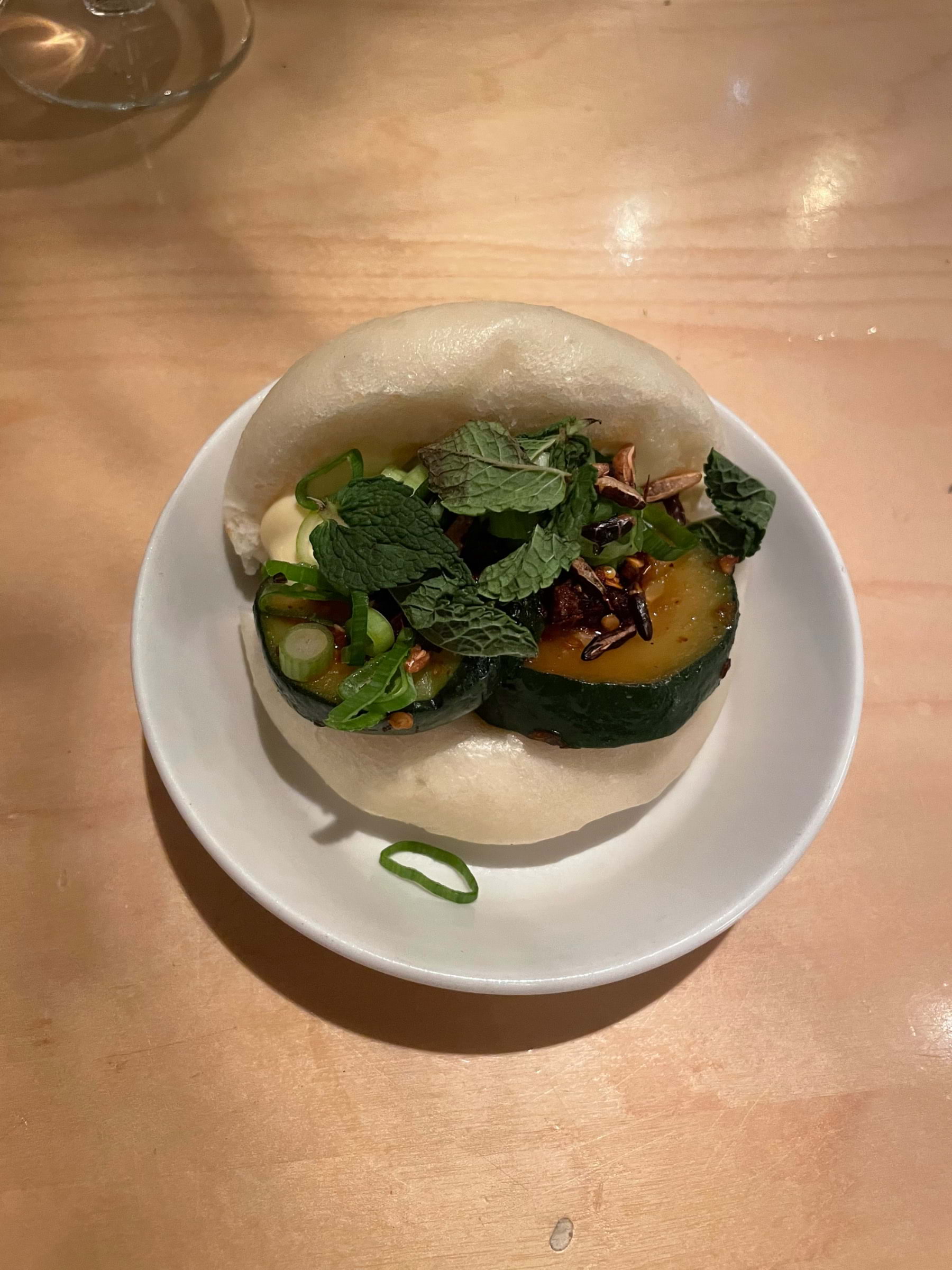 Bao med zucchini – Photo from Barobao by Lisa M. (29/03/2023)