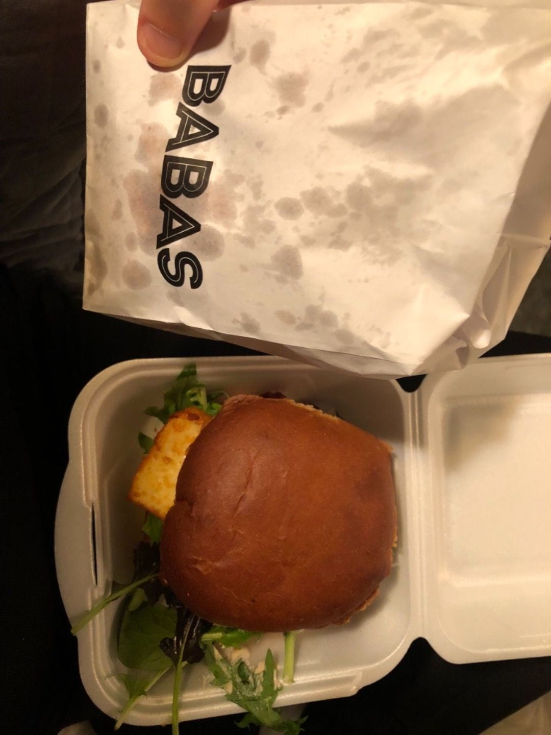 Bild från Babas Burgers Högdalen av Linn W. (2018-10-22)
