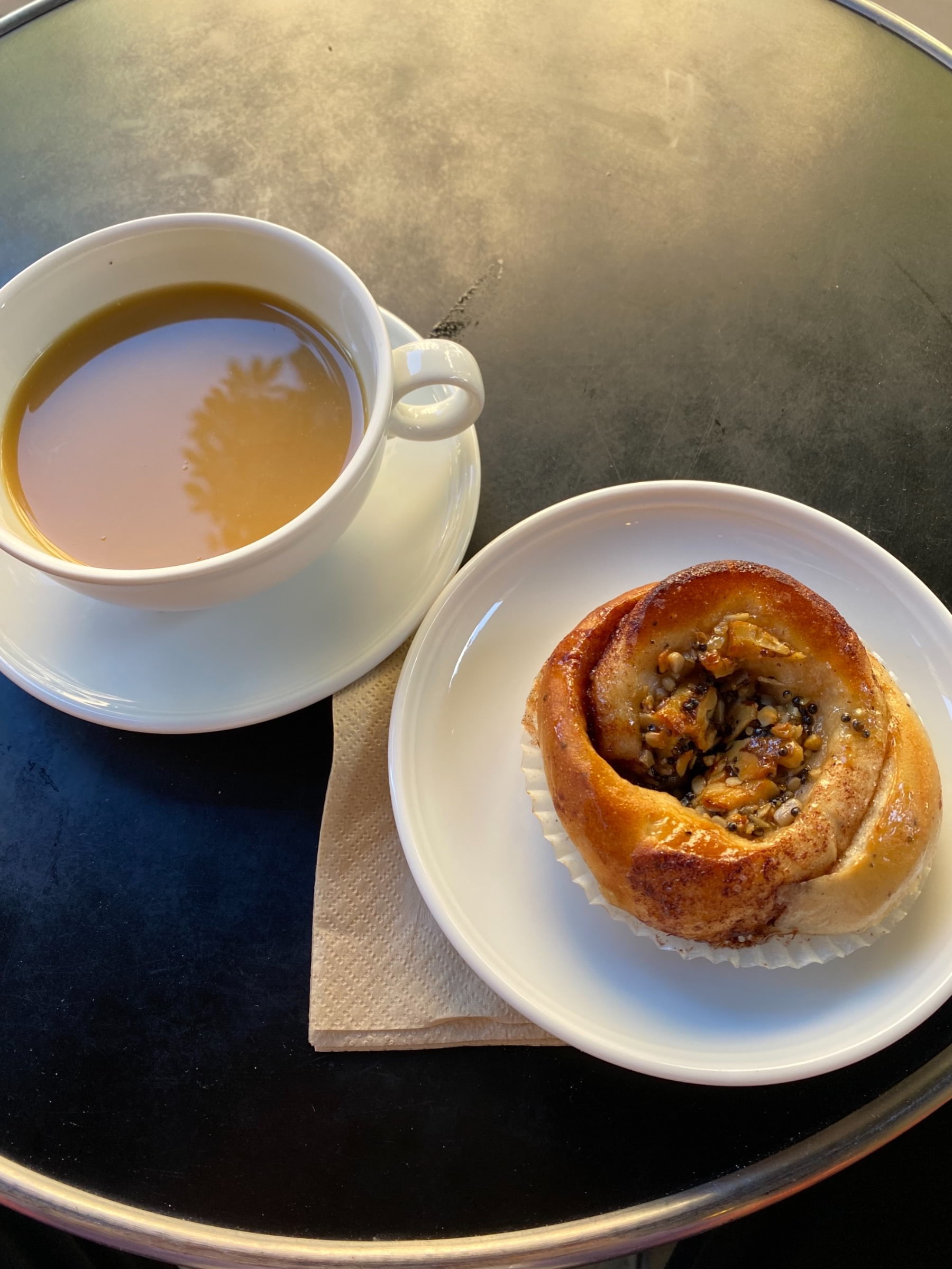 Kanelbulle med tosca – Photo from Bageri Petrus by Peter B. (08/09/2021)