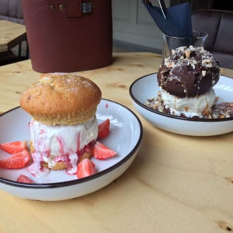 Dessertburgare – Photo from Barrels Burgers & Beer Södermalm by Agnes L. (25/08/2018)