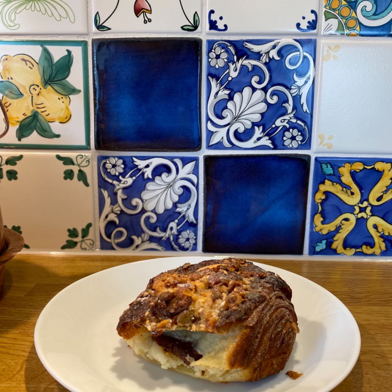 Mandel croissant  – Bild från Bergstrands Bageri av Madiha S. (2021-04-23)