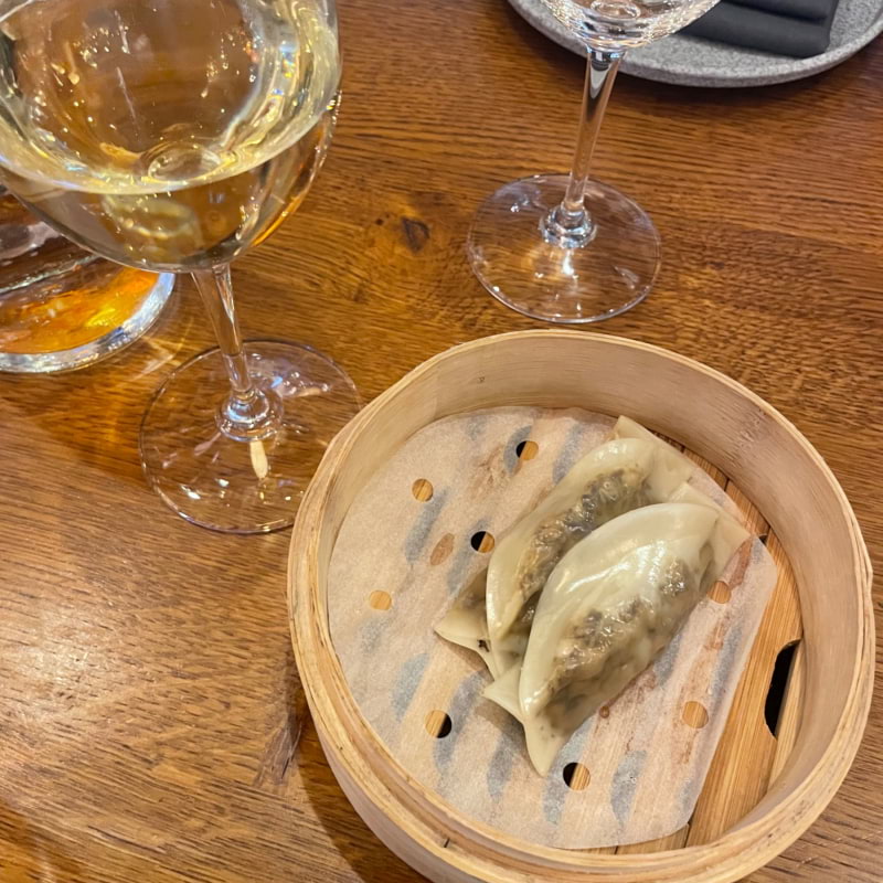 Dumplings med svamp – Photo from Berns Asiatiska by Melody L. (22/05/2022)