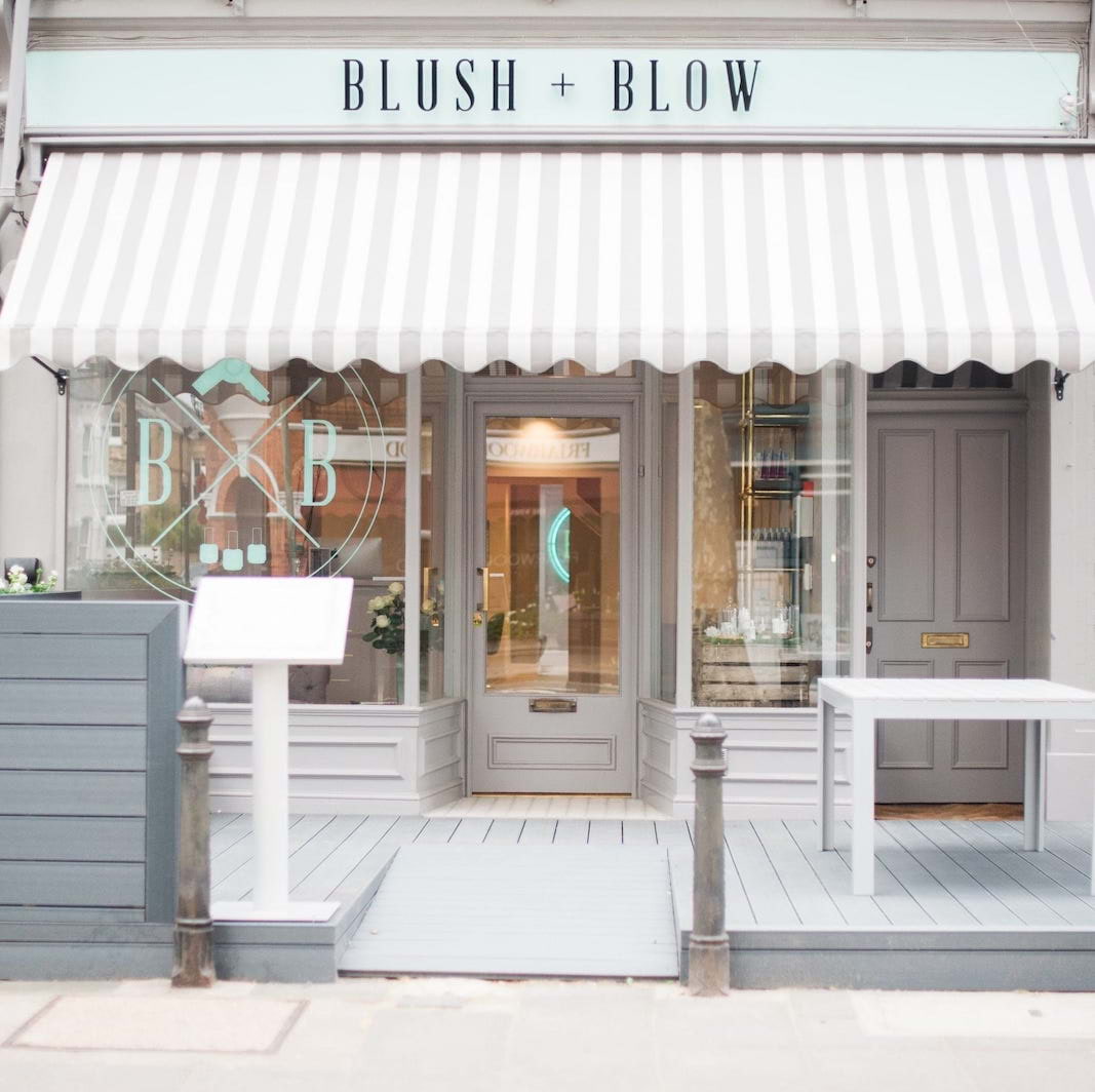 Blush + Blow – Brow bars