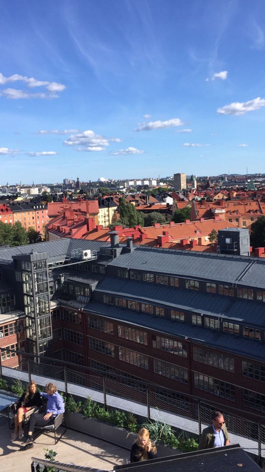Utsikt från takterrassen  – Bild från Blique by Nobis av Katrine L. (2019-06-30)