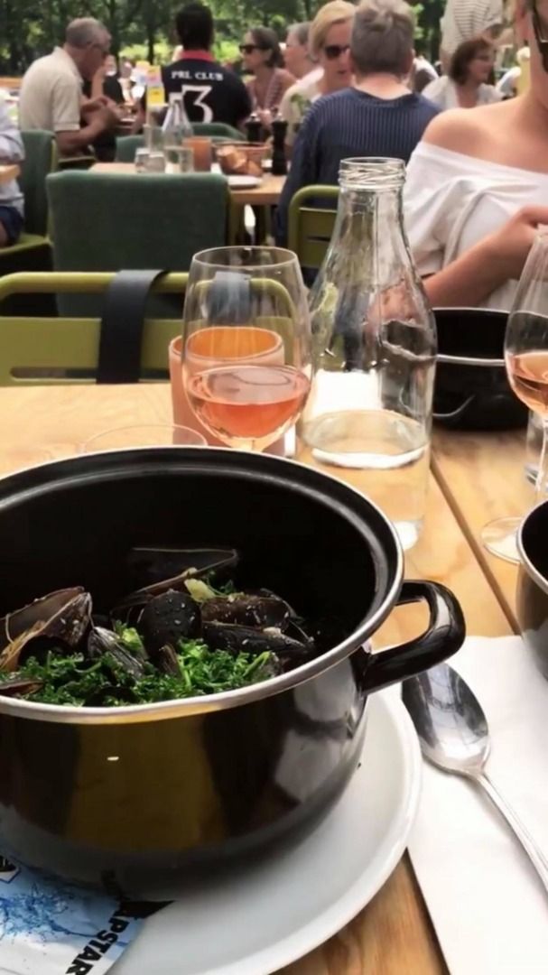 Moules mariniere – Photo from Boulebar Rålambshov by These S. (22/01/2020)
