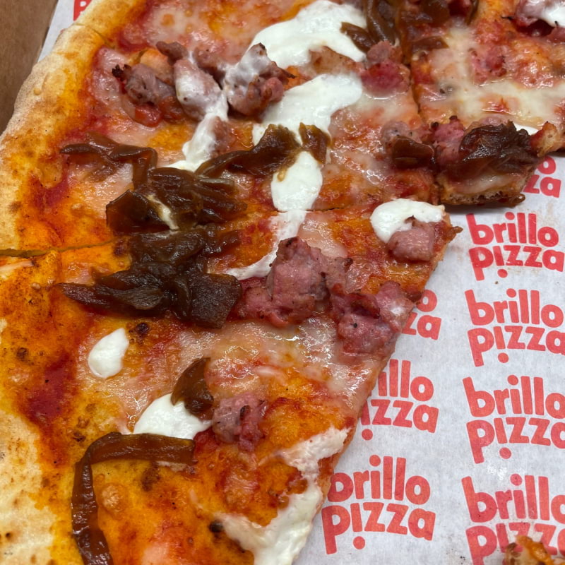 Chorizopizzan  – Bild från Brillo Pizza Östgötagatan av Hanna T. (2022-02-05)