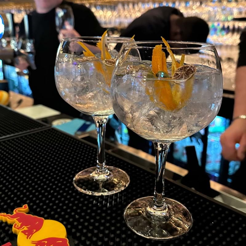 Gin & tonic – Photo from Bryggeriet by Mahdi M. (22/03/2023)