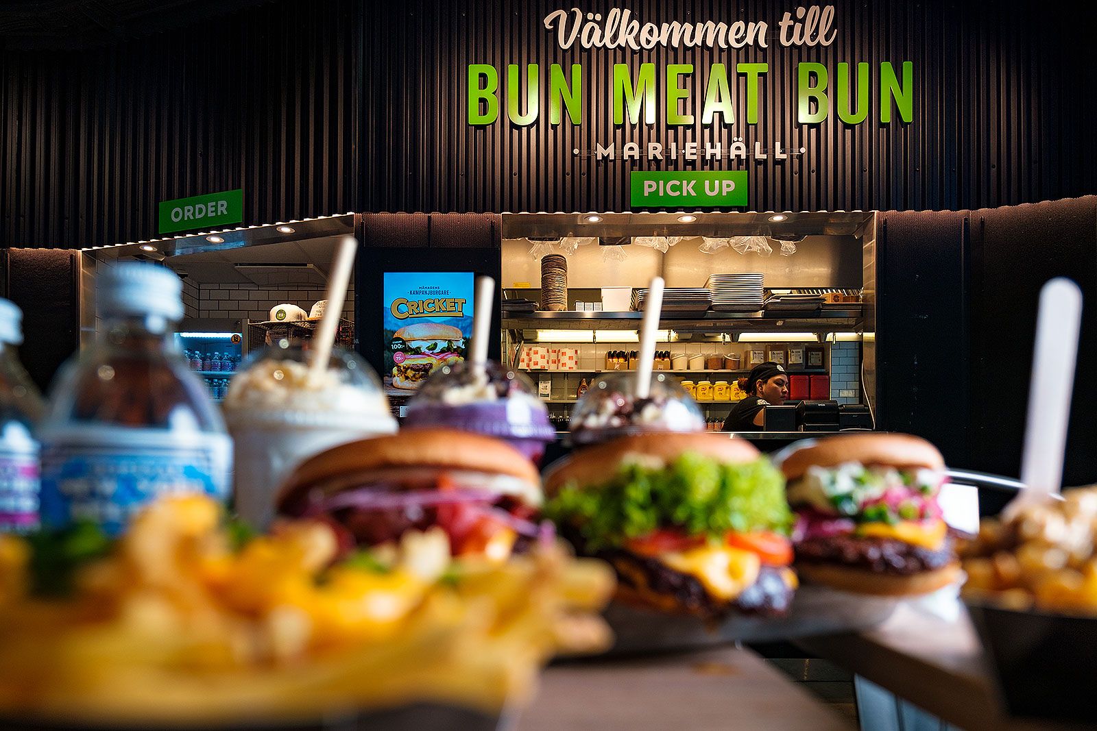 Bun Meat Bun Mariehäll – Burger restaurant – Bromma, Stockholm