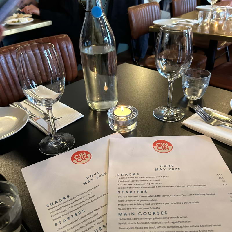 Photo from Cin Cin Hove by Jessica D. (03/09/2025)