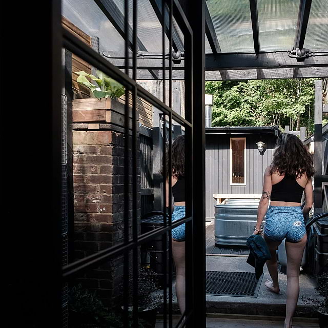 Luna Hut Sauna Café Brighton