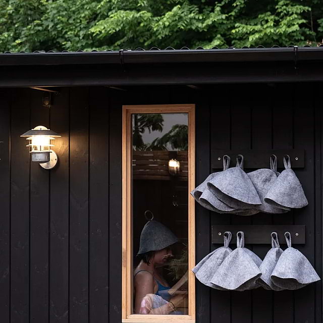 Luna Hut Sauna Café Brighton