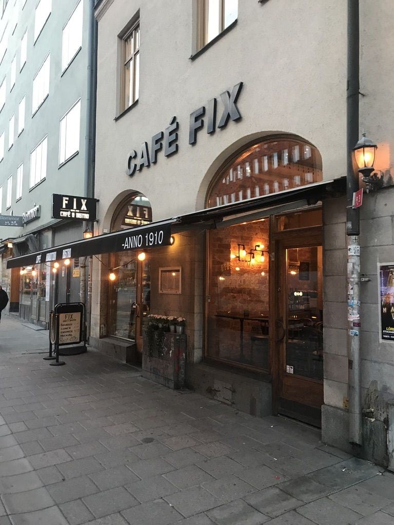 Utanför – Photo from Café Fix by Jessica K. (11/11/2019)