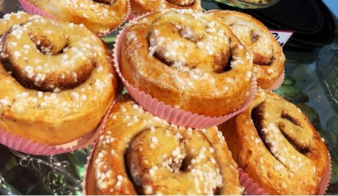kanelbullar  – Bild från Café Knus av Maria S. (2019-10-13)