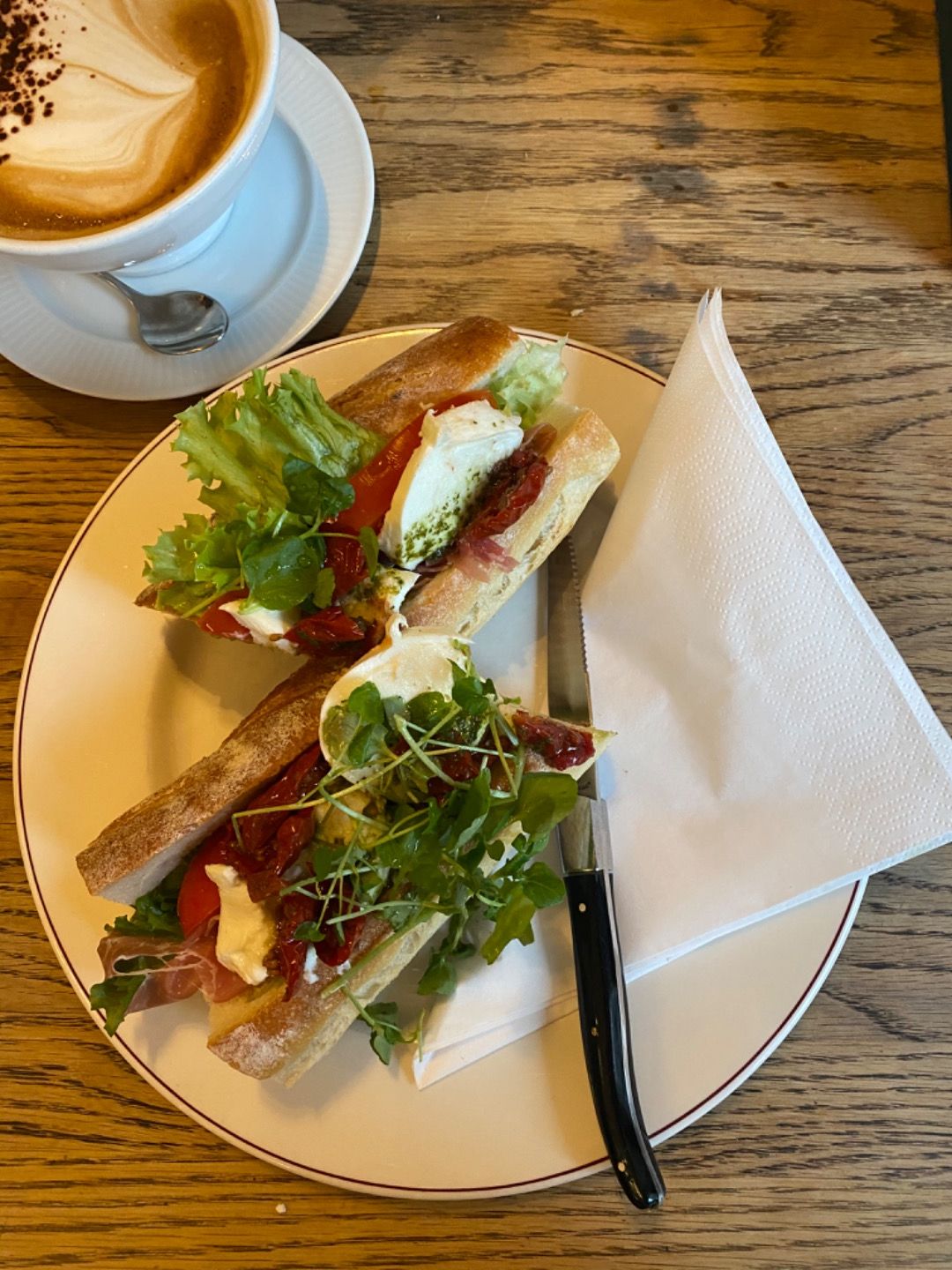 Prosciutto  – Photo from Café Saturnus by Louise T. (18/02/2020)