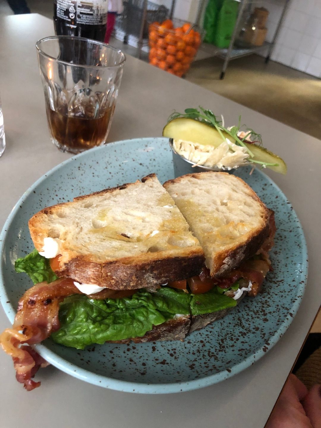 BLT – Photo from Café Sirap by David F. (09/02/2020)