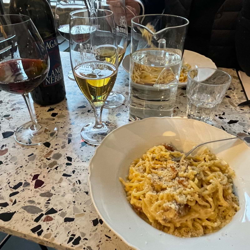 Carbonara – Photo from Cucina Povera Odengatan by Kristoffer R. (02/05/2023)