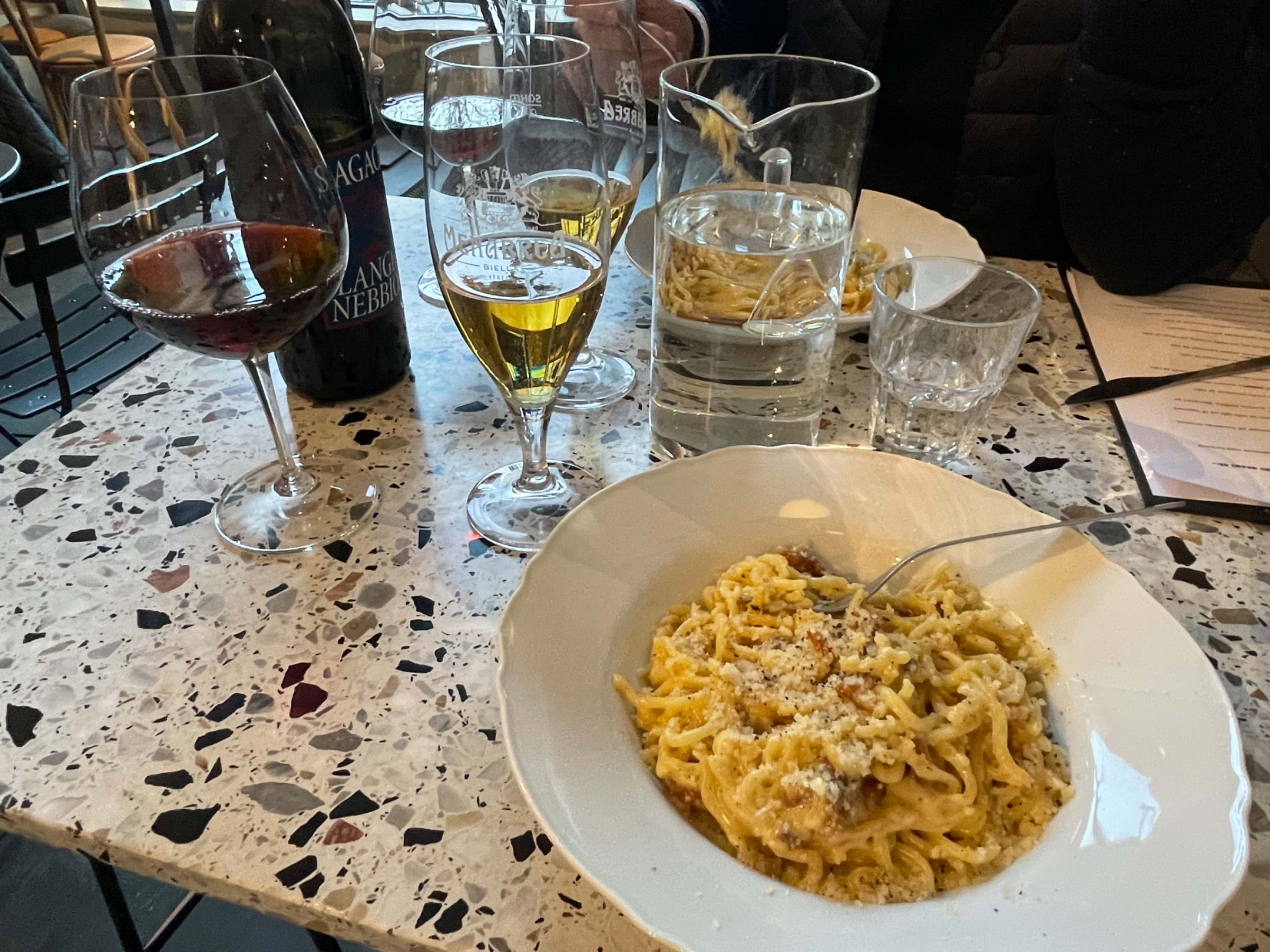 Carbonara – Photo from Cucina Povera Odengatan by Kristoffer R. (02/05/2023)