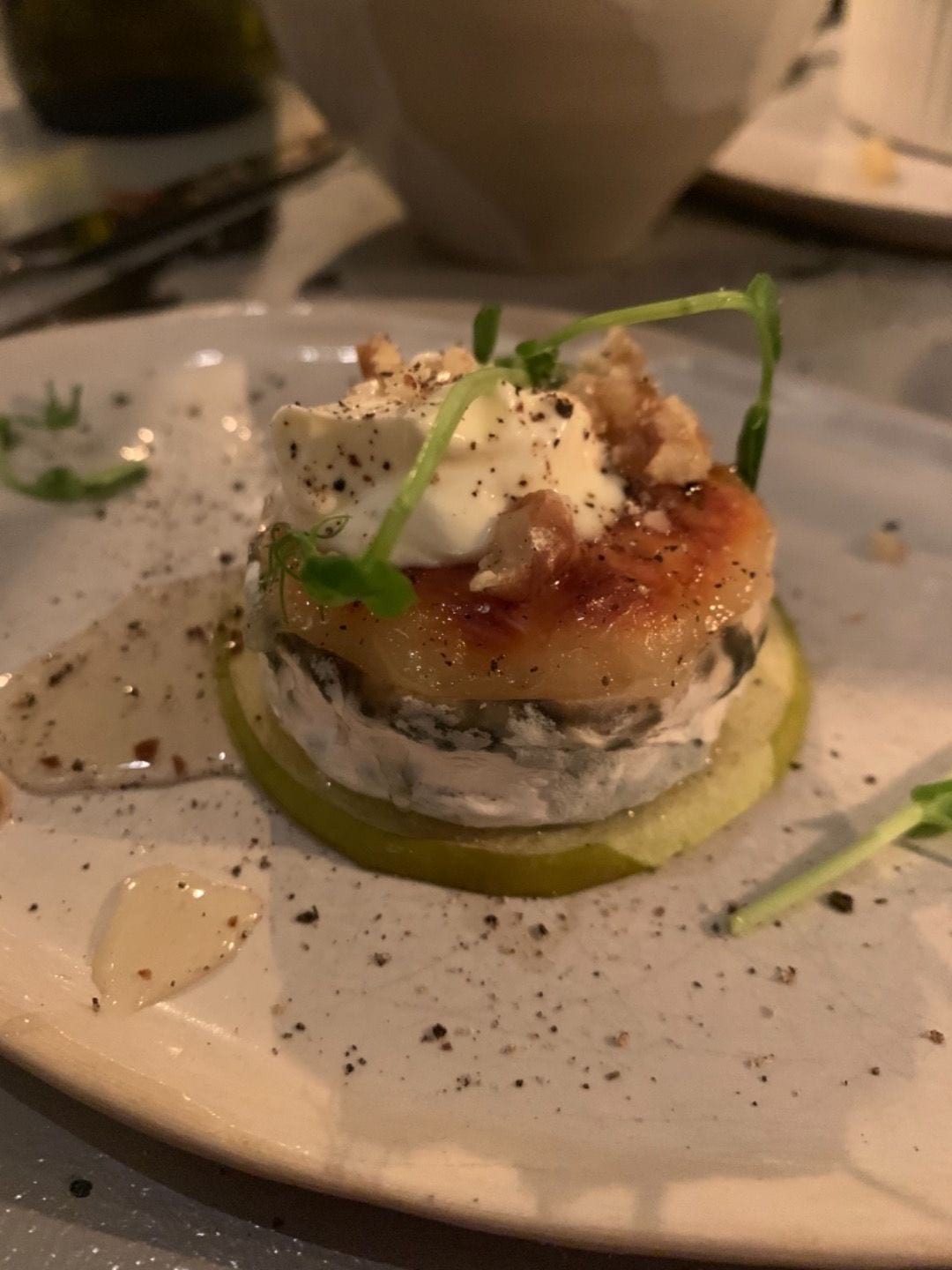 Chèvre med tryffelhonung – Photo from Delphine & Edouard by Malin L. (22/09/2019)