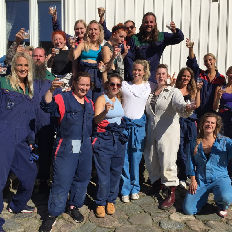 Fantastisk st&auml;mning efter roliga aktivitetstimmar.  &ndash; Bild fr&aring;n F&aring;narna p&aring; Farmen av Anki&nbsp;C. (2022-01-28)