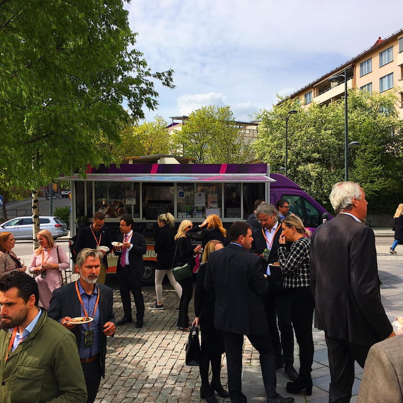 F&ouml;retagfest, boka oss nu! &ndash; Bild fr&aring;n Falafel Stockholm food truck av Falafel&nbsp;S. (2022-04-20)