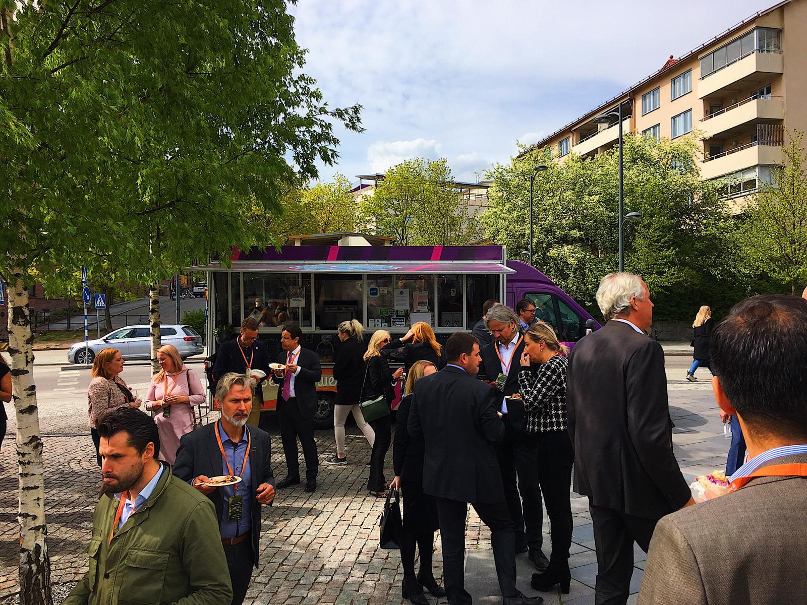 F&ouml;retagfest, boka oss nu! &ndash; Bild fr&aring;n Falafel Stockholm food truck av Falafel&nbsp;S. (2022-04-20)