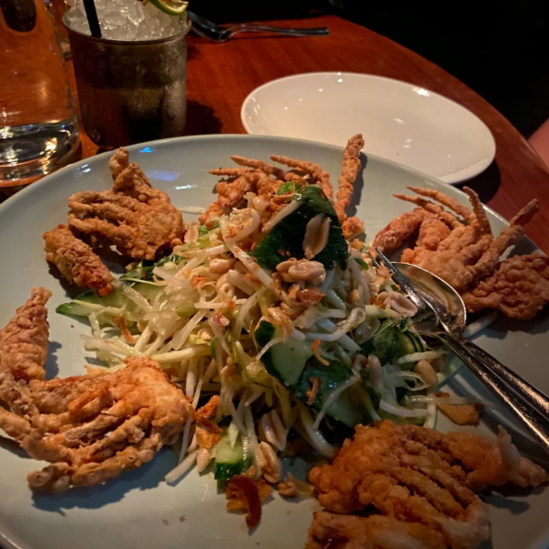 Soft shell crab – Photo from Farang by Adam L. (31/10/2021)