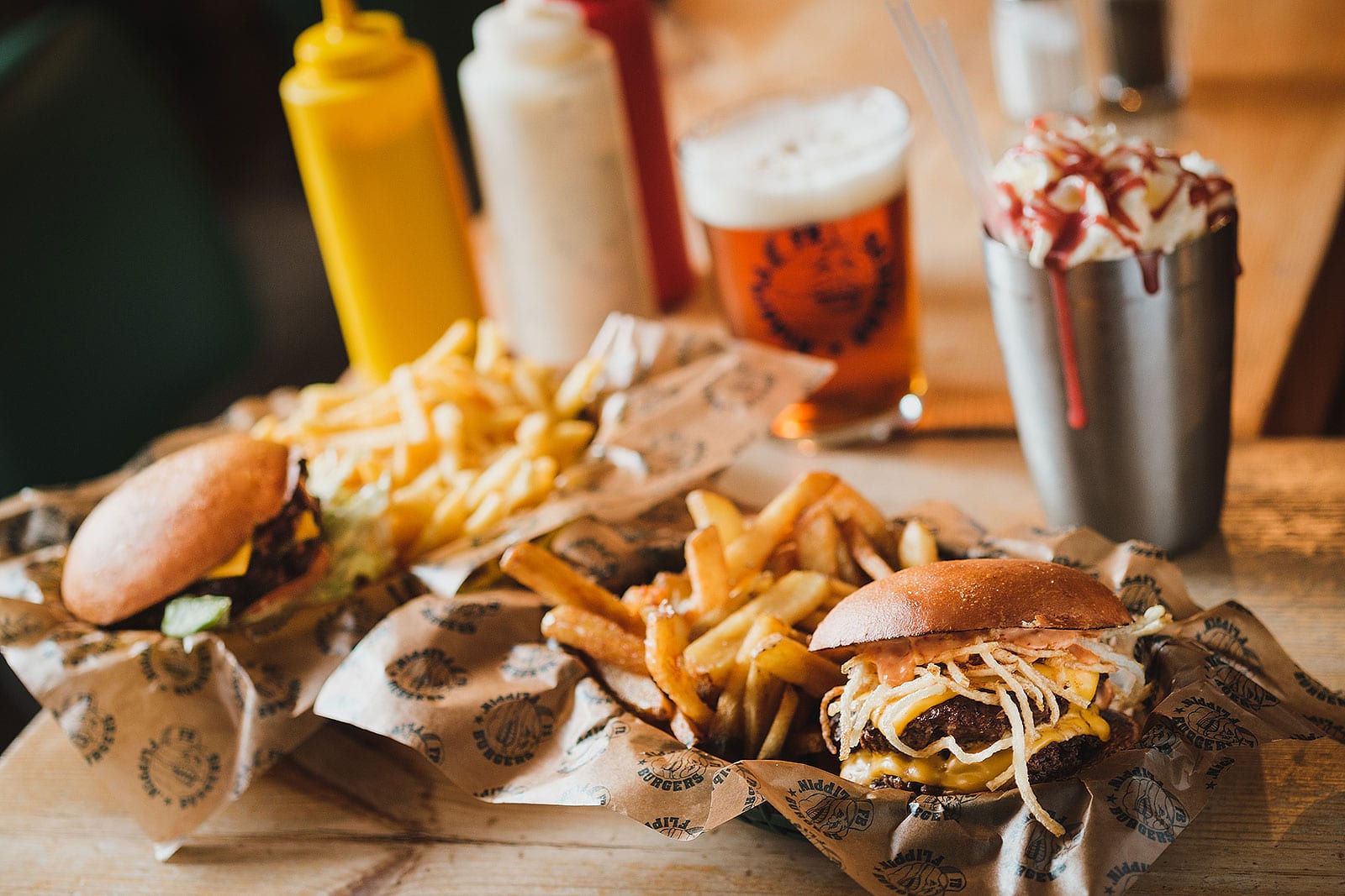 Flippin' Burgers Observatorie­gatan – Hamburgerrestauranger