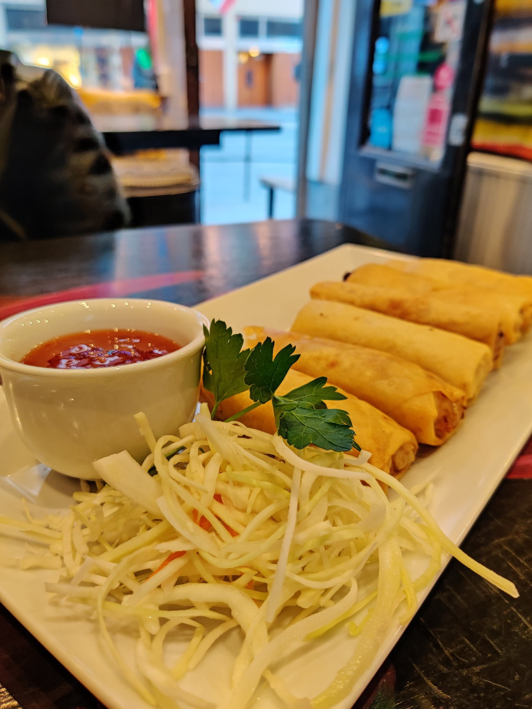 Spring roll – Photo from Full Moon Wok Odenplan by Shahzad A. (30/03/2021)