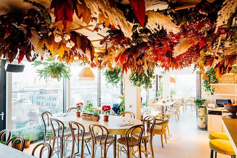 Garden Rooftop Medelhavsrestaurang Covent Garden, London