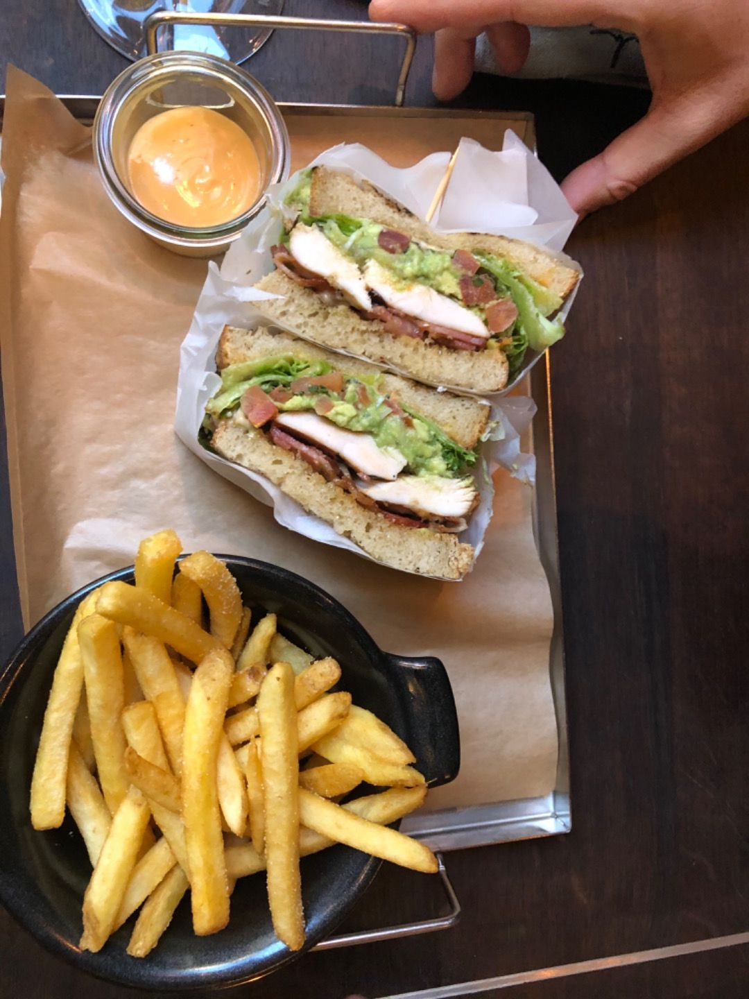 Club sandwich  – Bild från Zink Italian Cuisine av Annelie V. (2019-12-12)