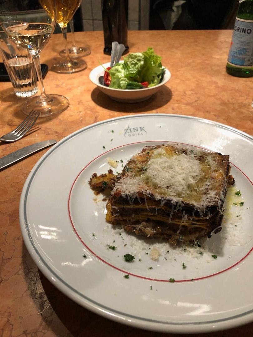 Lasage – Photo from Zink Italian Cuisine by Adam L. (19/11/2019)