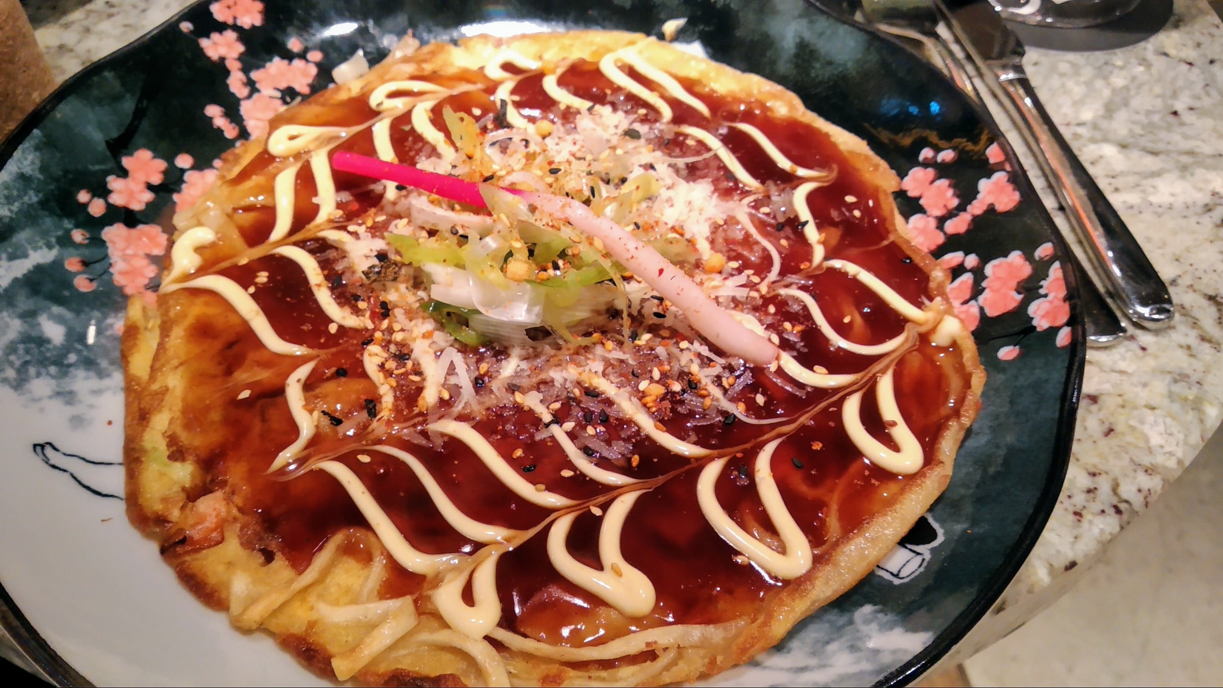 Hiroshima omelette – Photo from GOMA Gastropub by Katarina D. (08/03/2021)