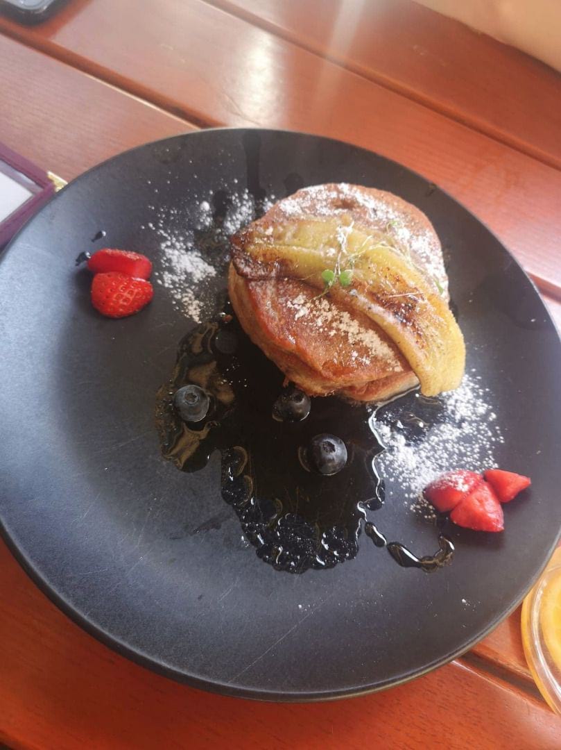 Bucwheat panncakes – Photo from Greasy Spoon Odenplan by My J. (24/06/2019)