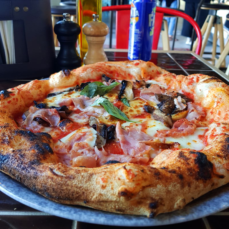 Pizza Napoletana at Gradi at Hammarby Kaj 4, Stockholm – Photo from Gradi by Unilinks N. (28/06/2023)