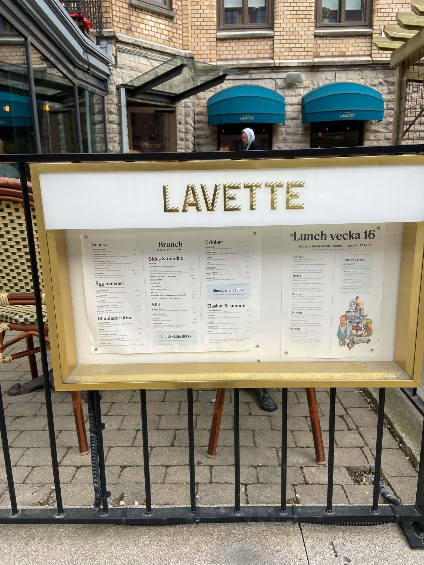 Lättläst bra priser – Photo from Brasserie Lavette by Peter A. (20/04/2024)