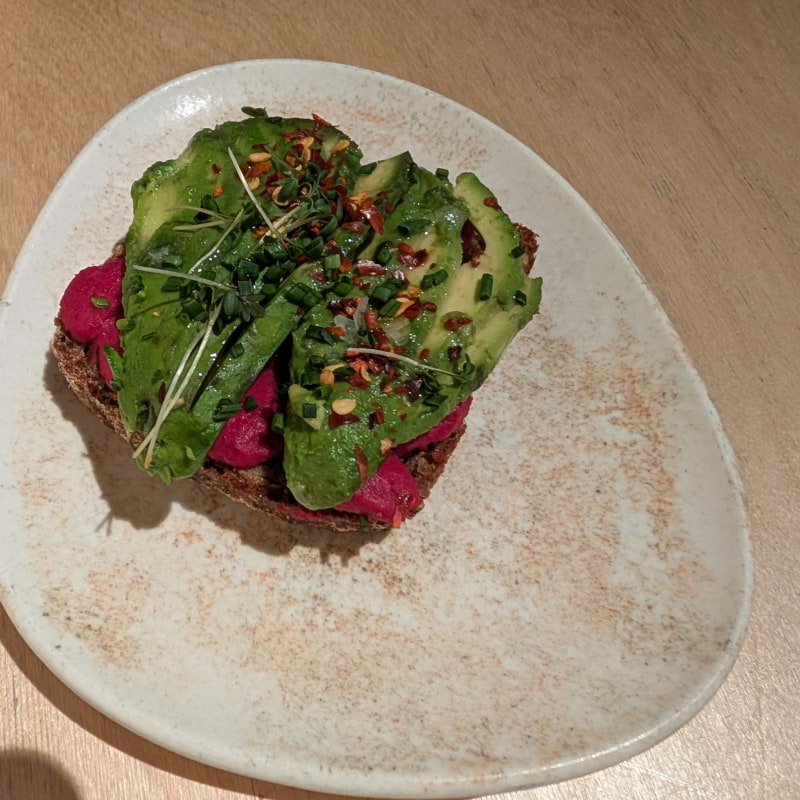 Avokado toast – Bild från Da Matteo Magasinsgatan av Doux E. (2026-04-07)