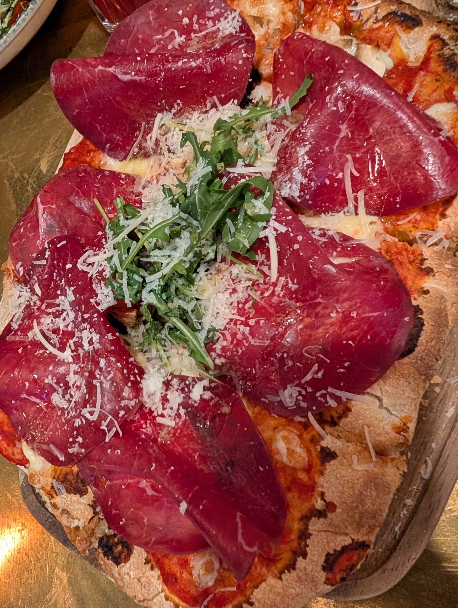 Pizza med Bresaola – Photo from Delissimo by Doux E. (05/01/2026)