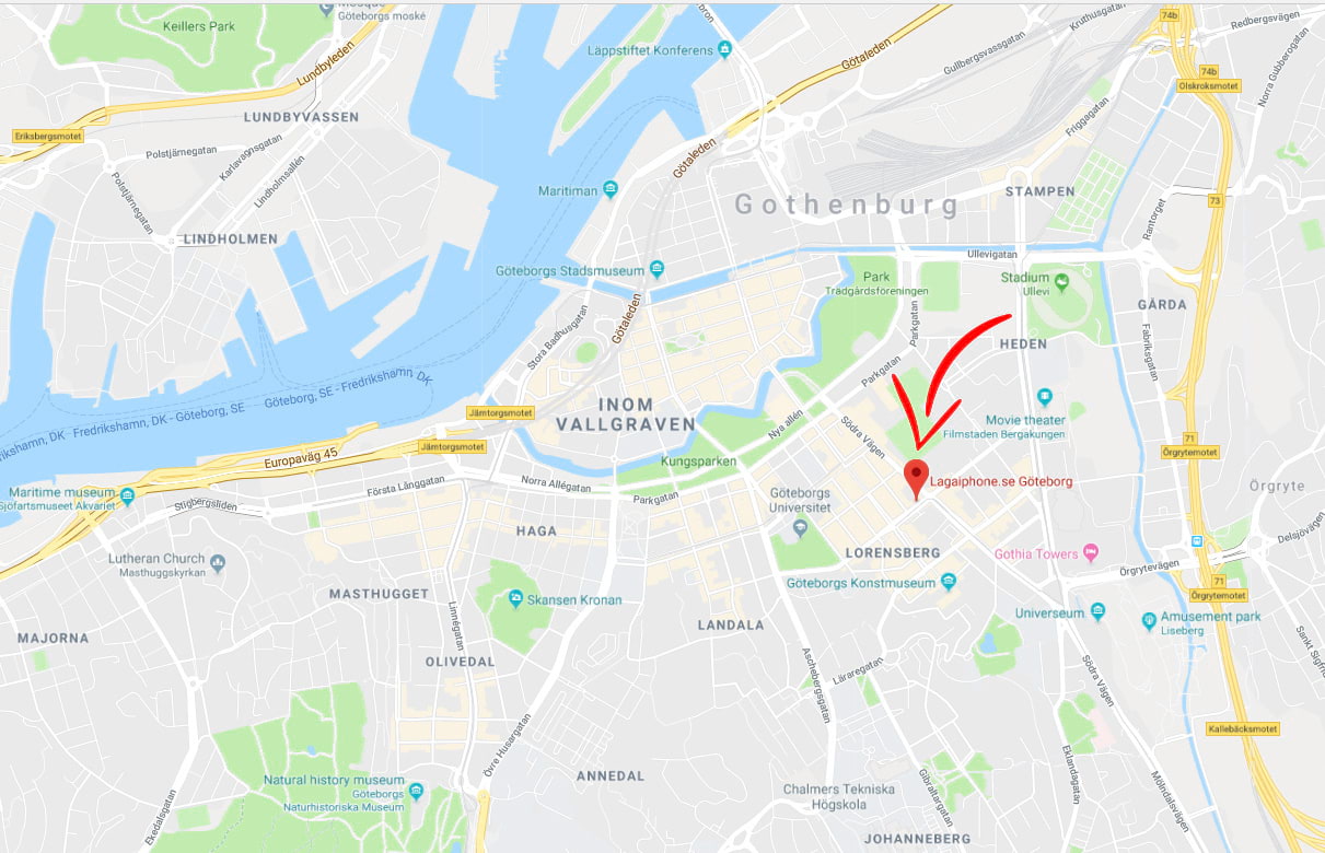 Laga iPhone Göteborg butik – Photo from LagaiPhone.se by Karin B. (04/09/2025)